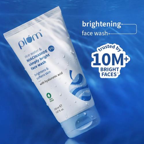 2% Niacinamide &amp; Rice Water Face Wash For Clear &amp; Bright Skin