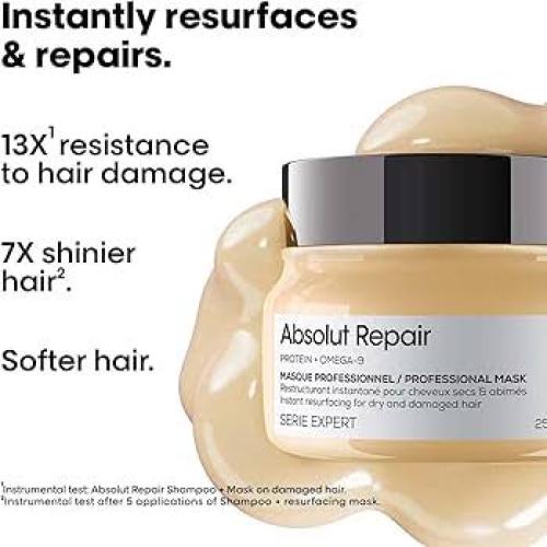 L'Oréal Professionnel Absolut Repair Mask for Dry &amp; Damaged Hair